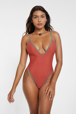 Original Cut Swimsuit (Tangerine)